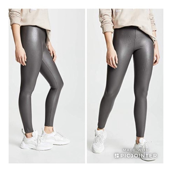Commando Pants - Commando Control Graphite Faux Leather Leggings